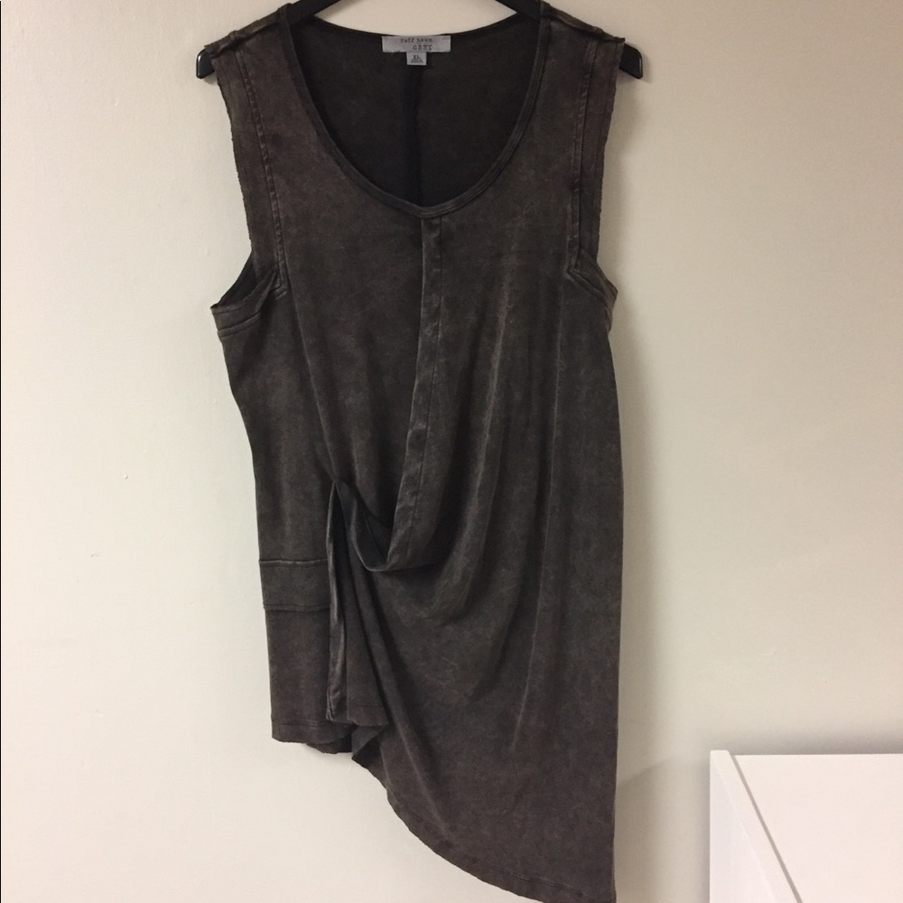Ruff Hewn Grey Asymmetrical Dress